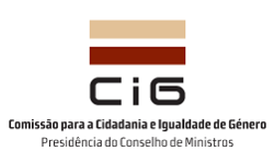 Logo Comissão para a Cidadania e Igualdade de Género